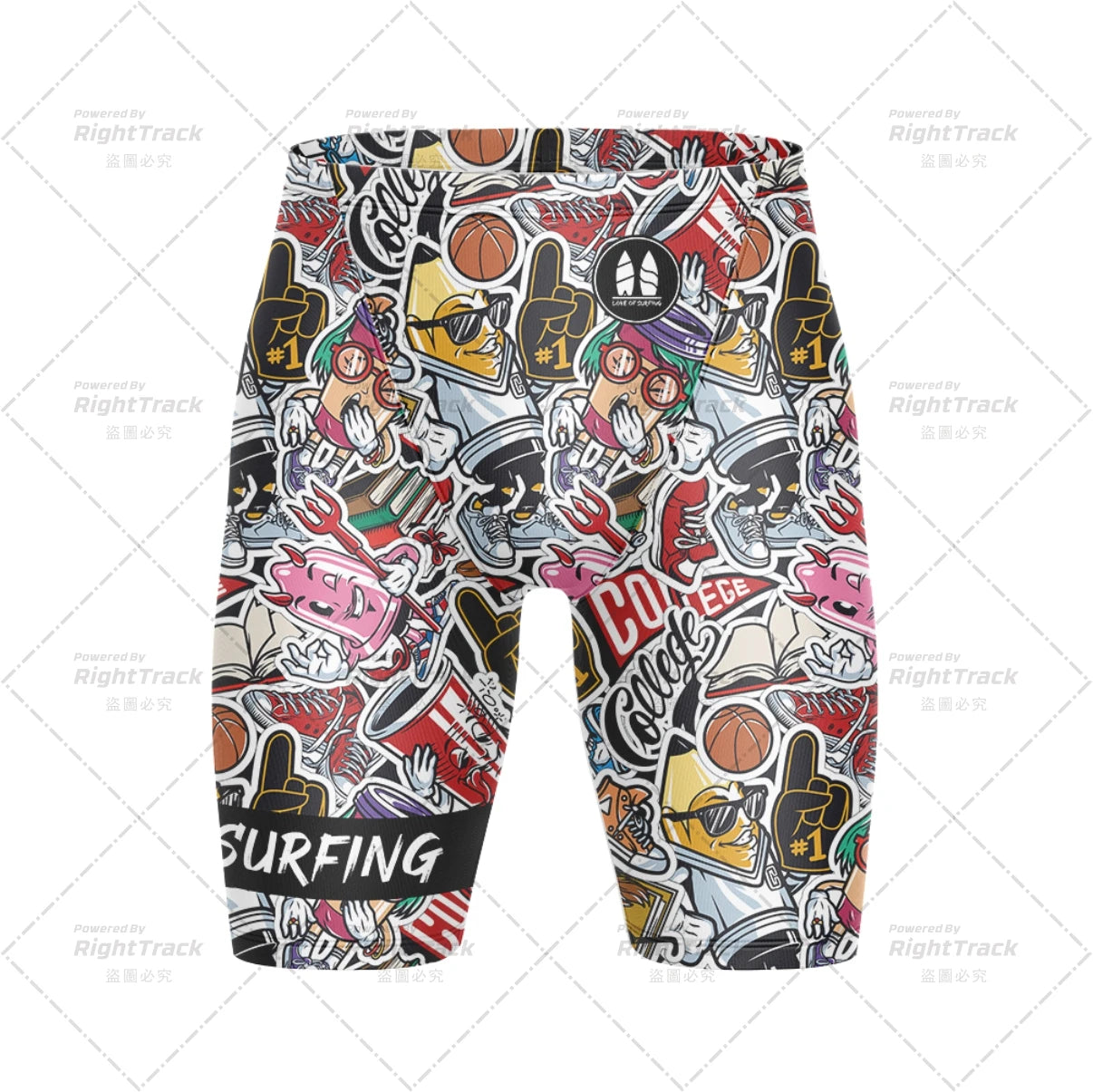 Costume Jammer da Uomo per Nuoto, Surf e Beach Volley