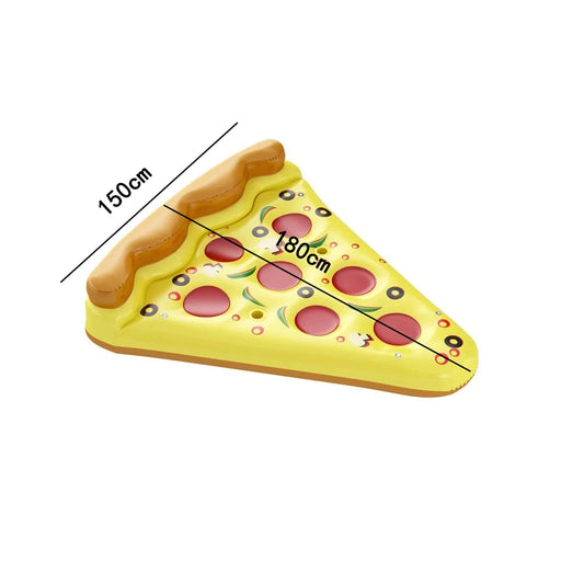 Materassino Fetta di Pizza Gigante Gonfiabile Galleggiante