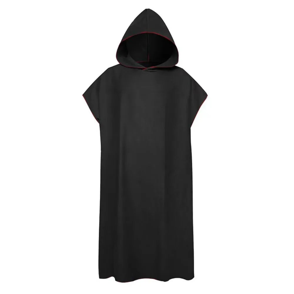 Poncho Asciugamano in Microfibra con Cappuccio – Asciugatura Rapida, Antivento,5 Colori