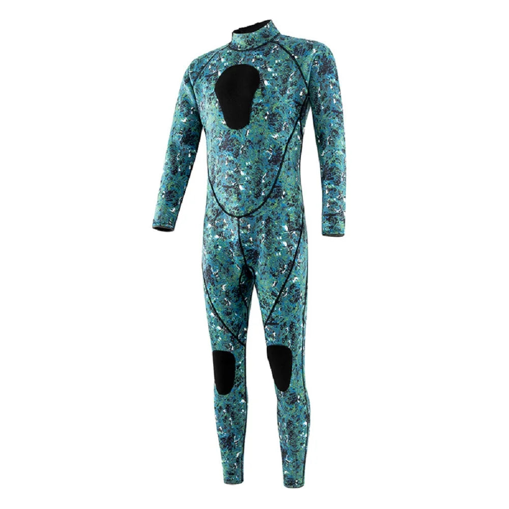 Muta da uomo 3 mm in Neoprene Mimetica per Immersioni, Surf, Snorkeling e Kayak