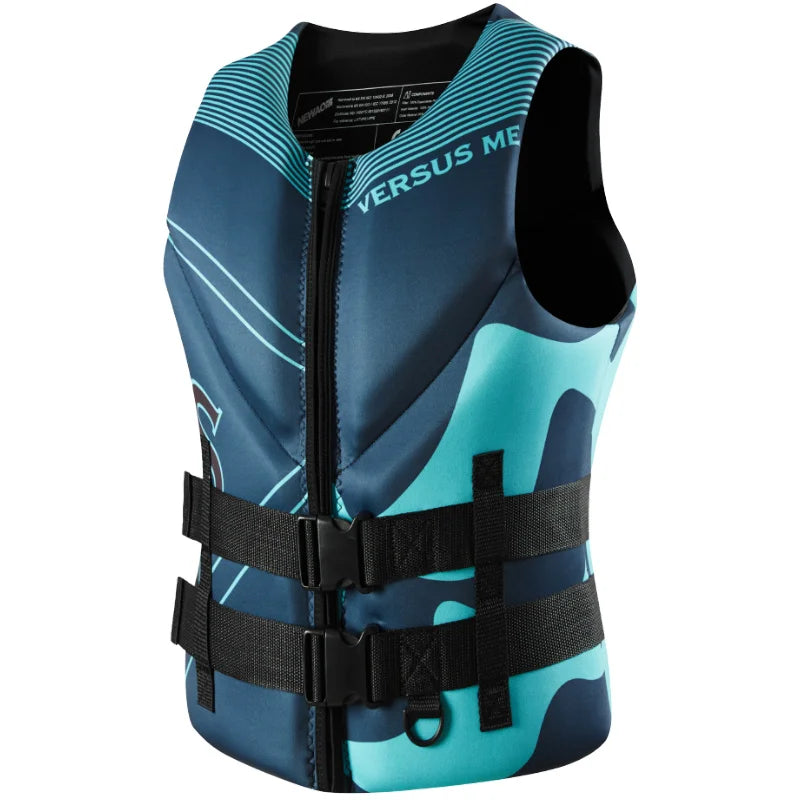 Giubbotto di Salvataggio in Neoprene per Adulti – Unisex, Super Galleggiabilità, Kayak Surf Rafting