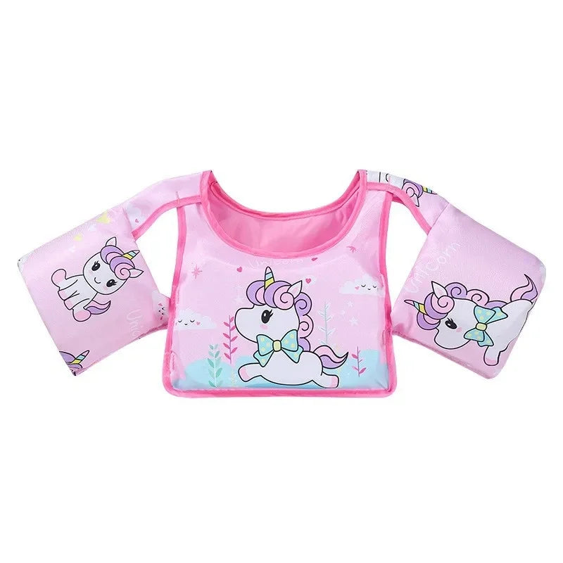 Gilet Galleggiante per Bambini con Designs Fantasia – 18 Personaggi,Allenamento Nuoto