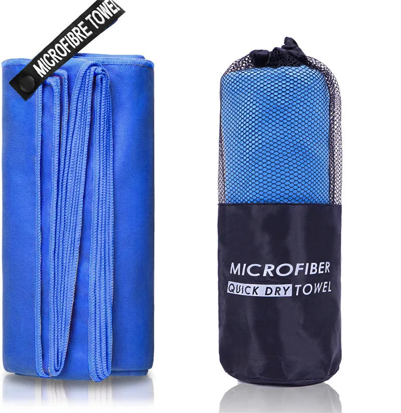 Asciugamano Sportivo in Microfibra ad Asciugatura Rapida – 20 Colori 4 Misure da 40×80 a 80×160 cm