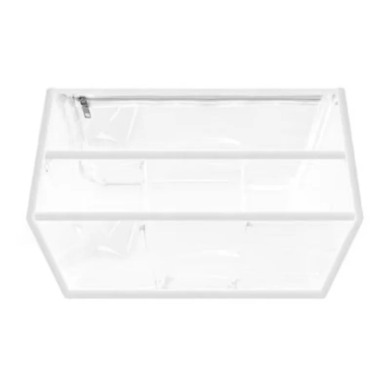 Organizzatore Trasparente in PVC per Borsa da Spiaggia – Inserto Impermeabile Pieghevole, 23×17,5 cm, 3 Colori