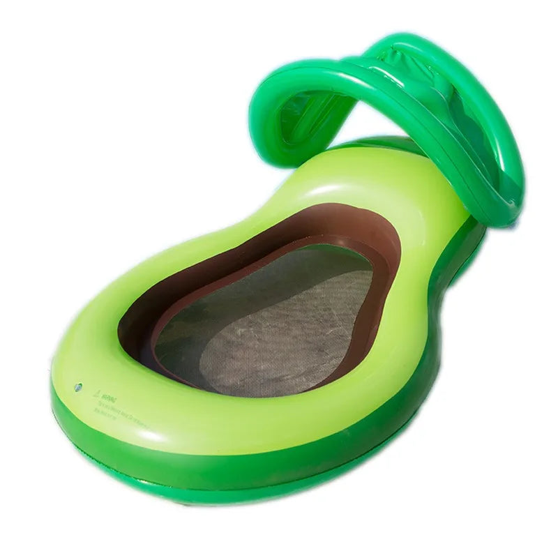 Galleggiante Gonfiabile Avocado per Piscina – Con o Senza Tettino