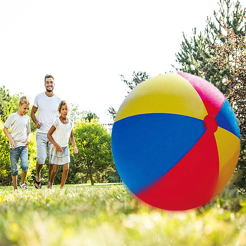 Palla Gonfiabile Gigante da Spiaggia e Prato – Giocattolo Estivo per Bambini e Famiglie 60–200 cm