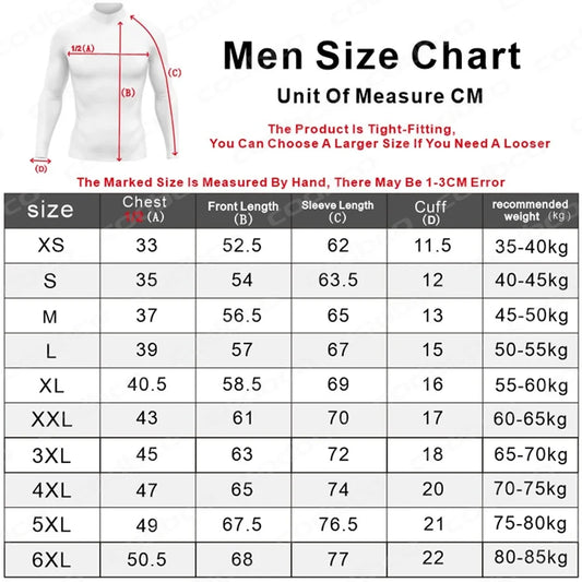 Rashguard Uomo Multicolore a Maniche Lunghe Protezione UV per Surf, Snorkeling e Nuoto