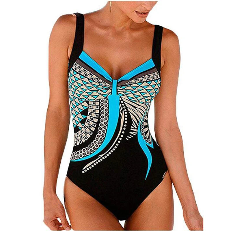 Costume Intero Donna Fantasia a Rombi Multicolore