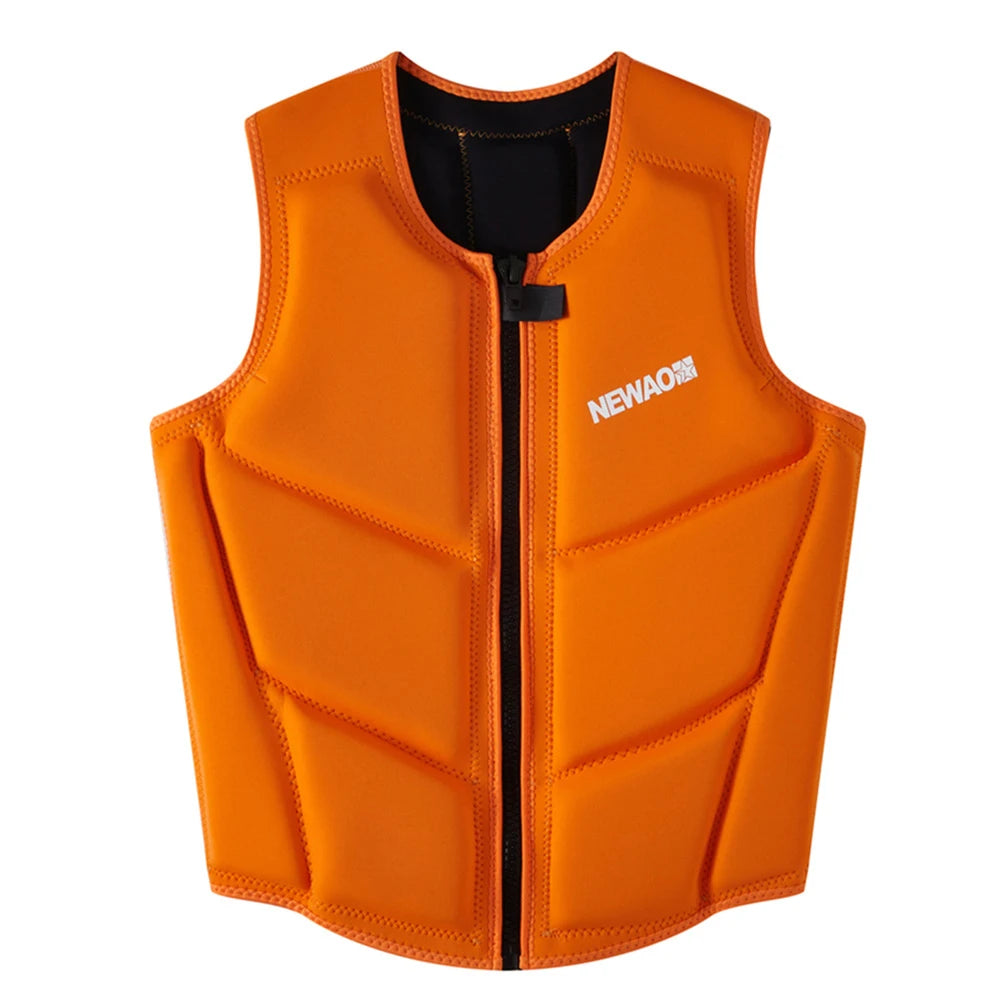 Giubbotto di Salvataggio Impact Vest in Neoprene per Wakesurf – Approvato CE, Unisex, S-3XL