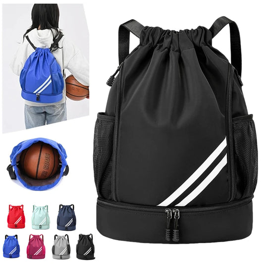 Zaino Sportivo Impermeabile in Nylon – Fitness, Nuoto, Basket, Escursionismo – 12 Colori, Capacità <20L
