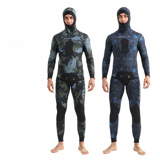 Muta da Uomo 2 Pezzi in Neoprene 3mm con Cappuccio