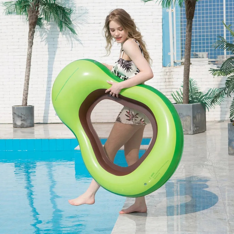 Galleggiante Gonfiabile Avocado per Piscina – Con o Senza Tettino
