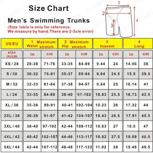 Costume Jammer da Uomo – Pantaloncini da Nuoto Aderenti in Lycra/Spandex, Resistenti al Cloro, XXS–5XL,21 Colori