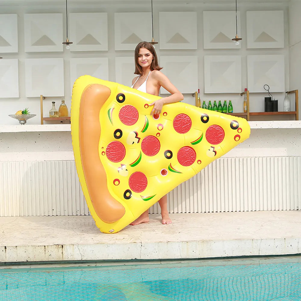 Materassino Fetta di Pizza Gigante Gonfiabile Galleggiante