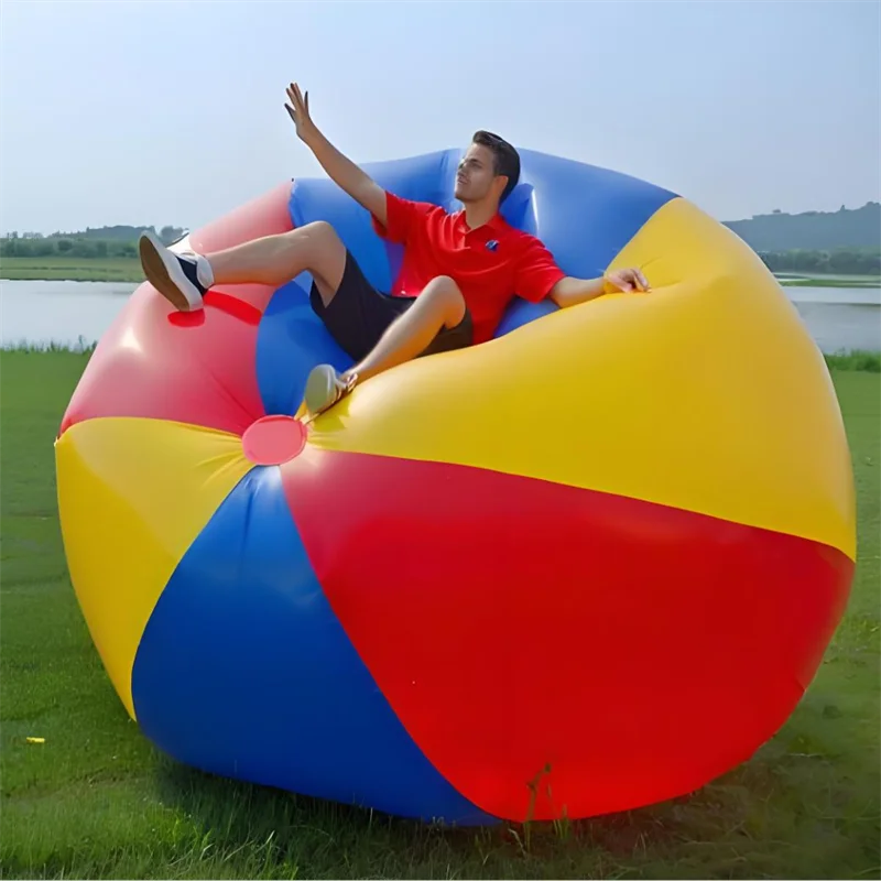 Palla Gonfiabile Gigante da Spiaggia e Prato – Giocattolo Estivo per Bambini e Famiglie 60–200 cm