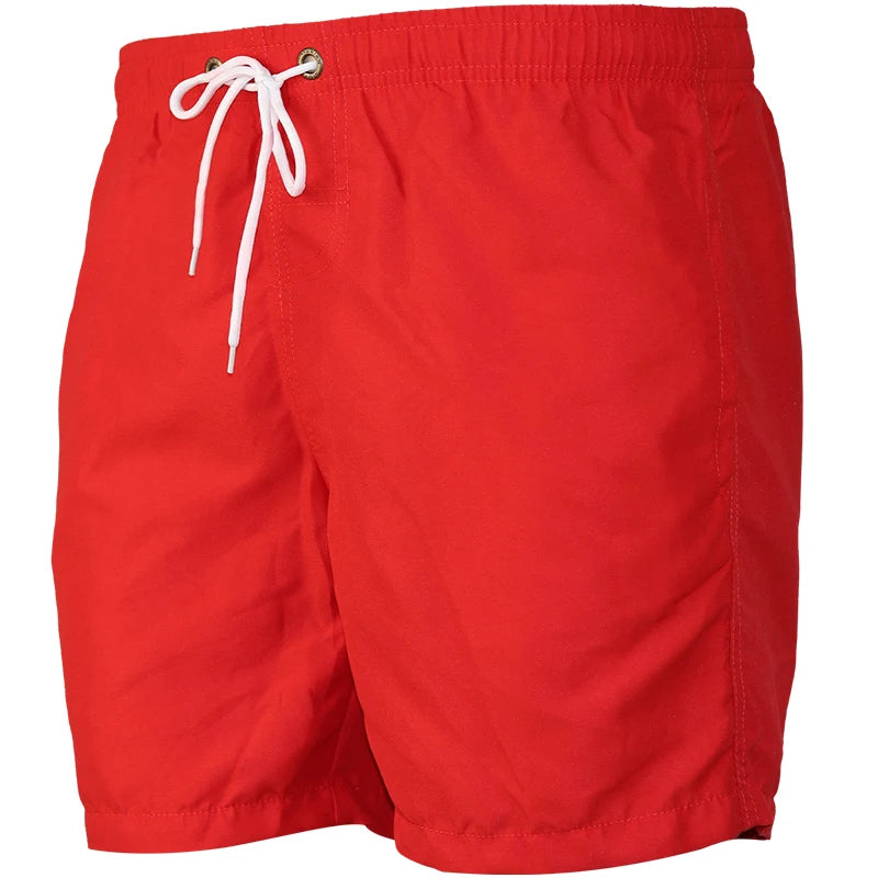 Pantaloncini da Bagno Uomo Tinta Unita – Costume Mare ad Asciugatura Rapida, 12 Colori