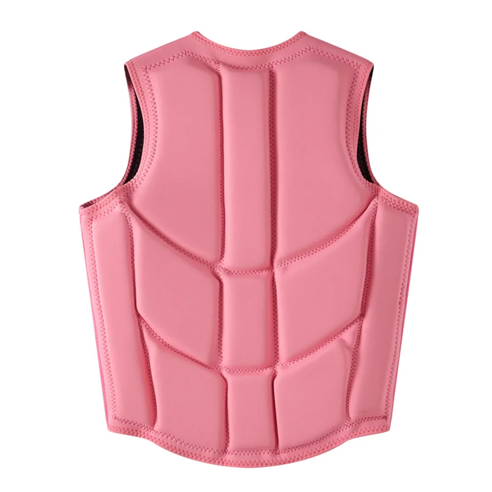 Giubbotto di Salvataggio Impact Vest in Neoprene per Wakesurf – Approvato CE, Unisex, S-3XL