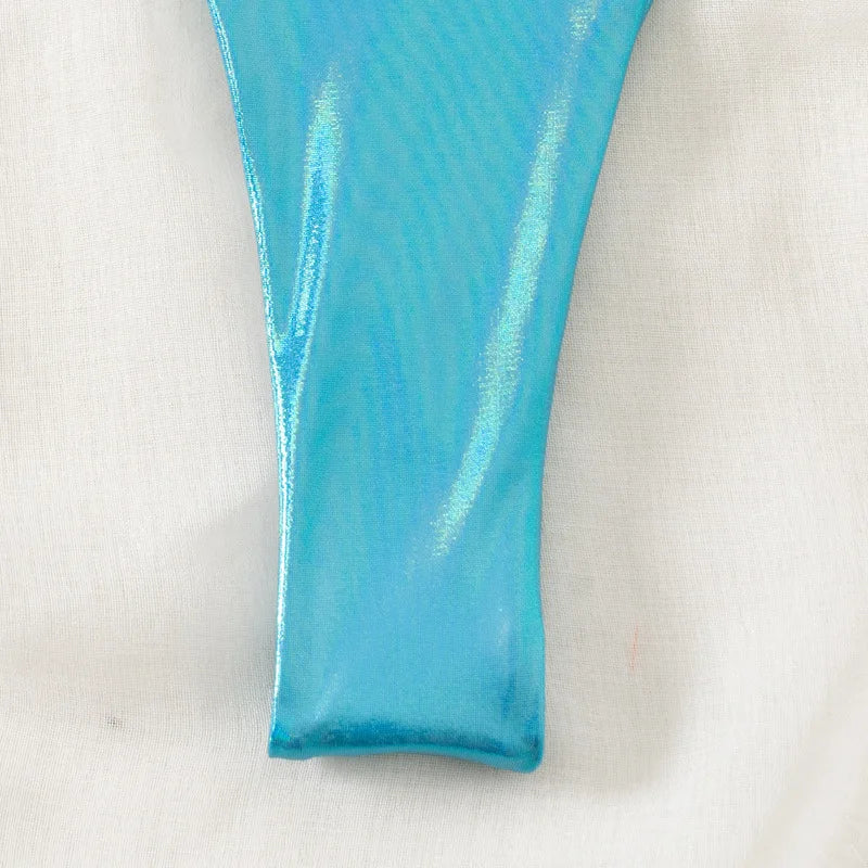 Bikini Donna Due Pezzi Halter Brasiliano con Pietre Gioiello