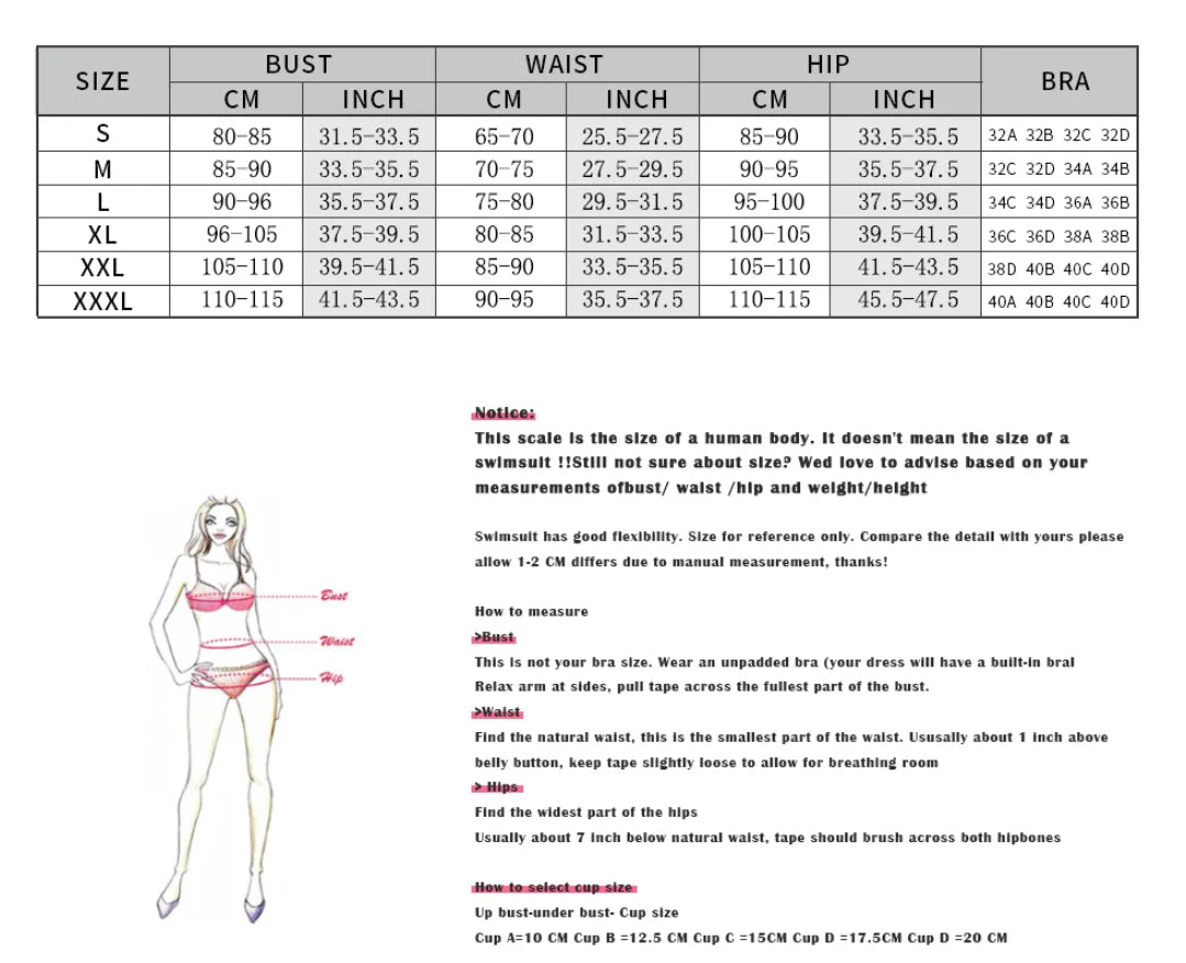 Costume Donna Modulare Stampa Foglie con Lacci: Bikini, Costume Intero o con Copricostume, S–L