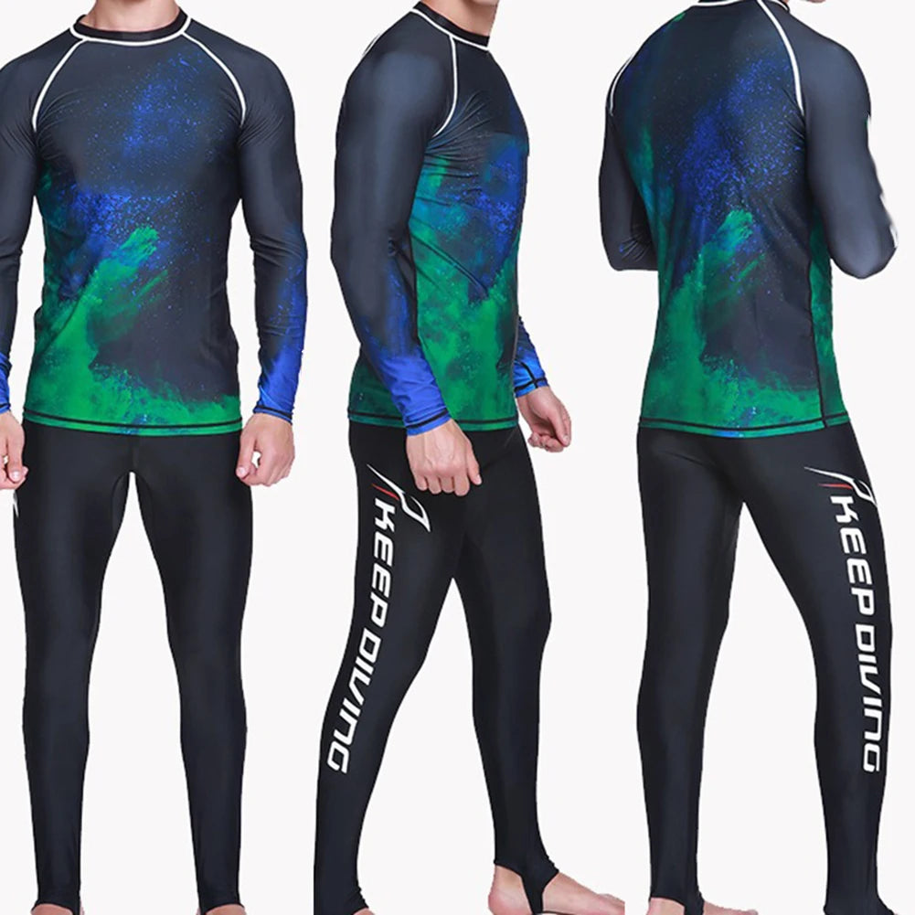 Pantaloni da Muta Uomo KEEP DIVING 2mm Neoprene con Staffa Sotto il Piede per Immersioni Snorkeling