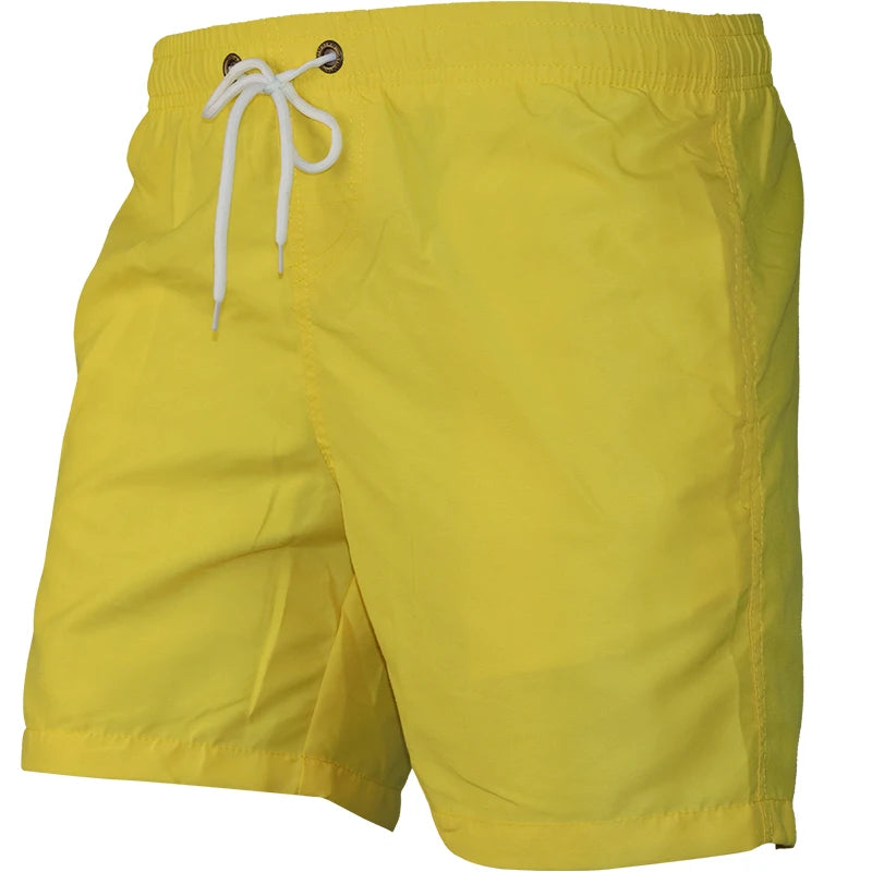 Pantaloncini da Bagno Uomo Tinta Unita – Costume Mare ad Asciugatura Rapida, 12 Colori