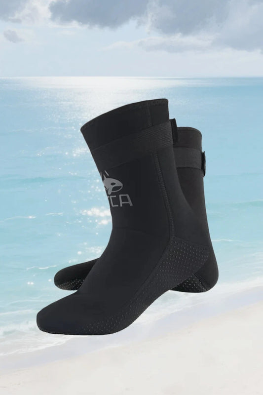 Calzini in Neoprene 3mm Antiscivolo per Surf, Snorkeling e Sport Acquatici