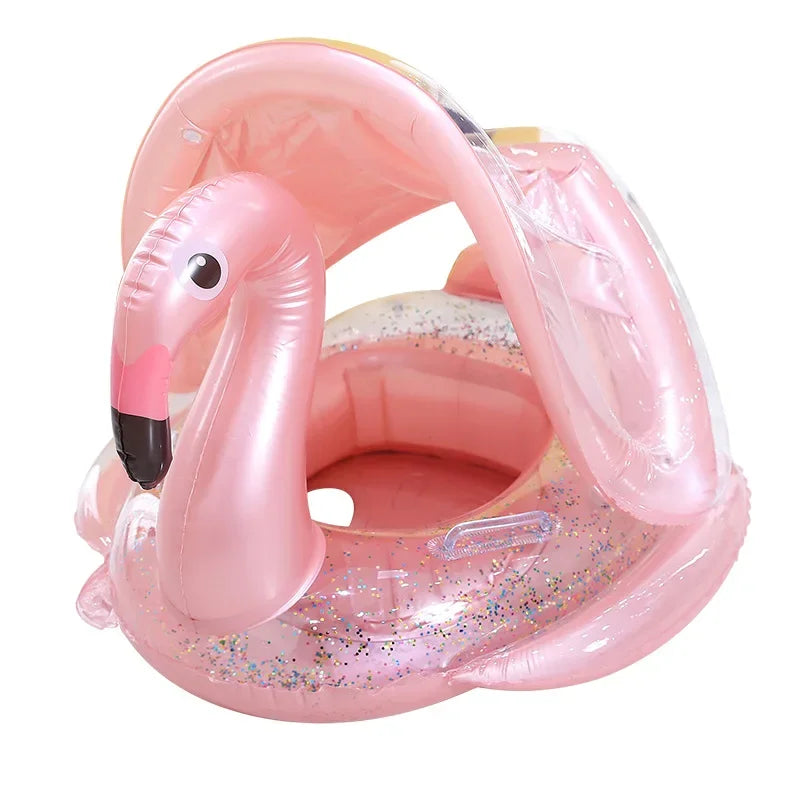 Salvagente Gonfiabile per Bambini con Designs Fantasia – Orso, Sirena, Fenicottero e Altri