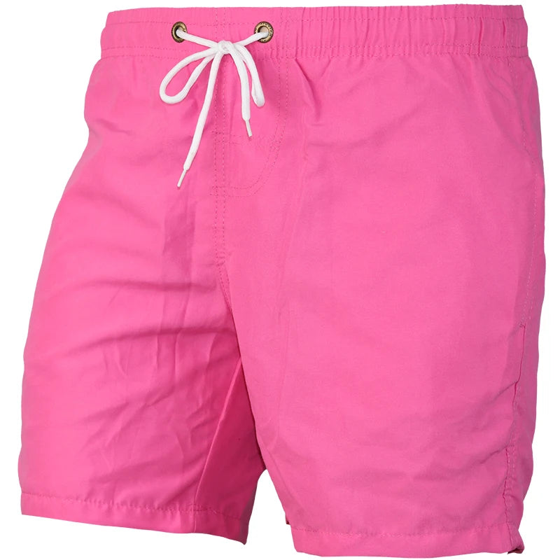 Pantaloncini da Bagno Uomo Tinta Unita – Costume Mare ad Asciugatura Rapida, 12 Colori
