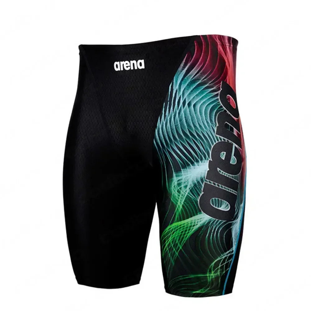 Costume da Bagno Professionale Uomo in Lycra per Surf e Allenamento