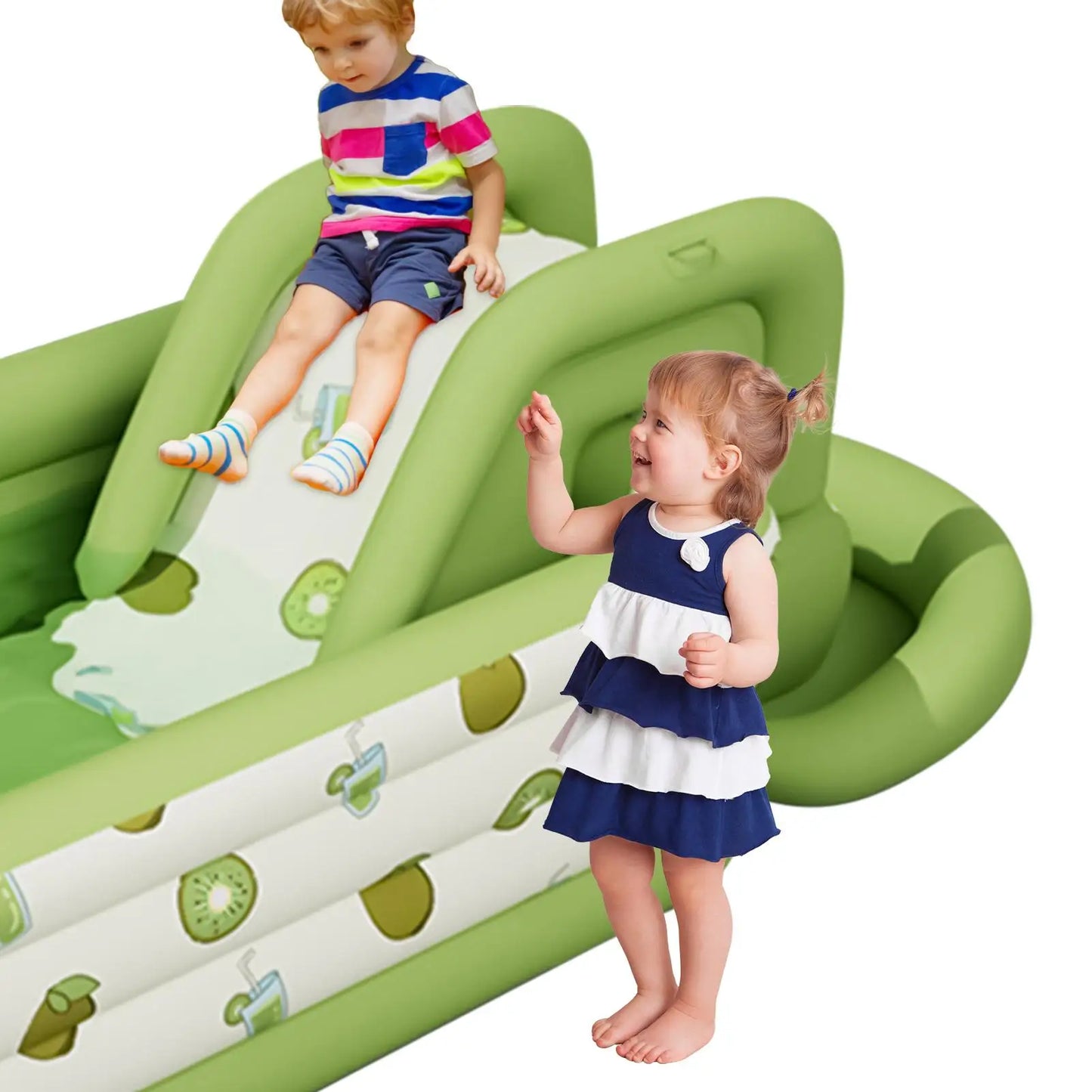Scivolo Gonfiabile per Piscina – PVC Ispessito con Sistema Antiscivolo – Per Bambini e Adulti