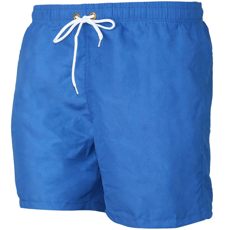 Pantaloncini da Bagno Uomo Tinta Unita – Costume Mare ad Asciugatura Rapida, 12 Colori
