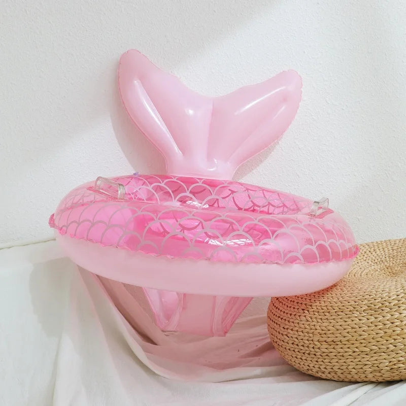 Salvagente Gonfiabile per Bambini con Designs Fantasia – Orso, Sirena, Fenicottero e Altri