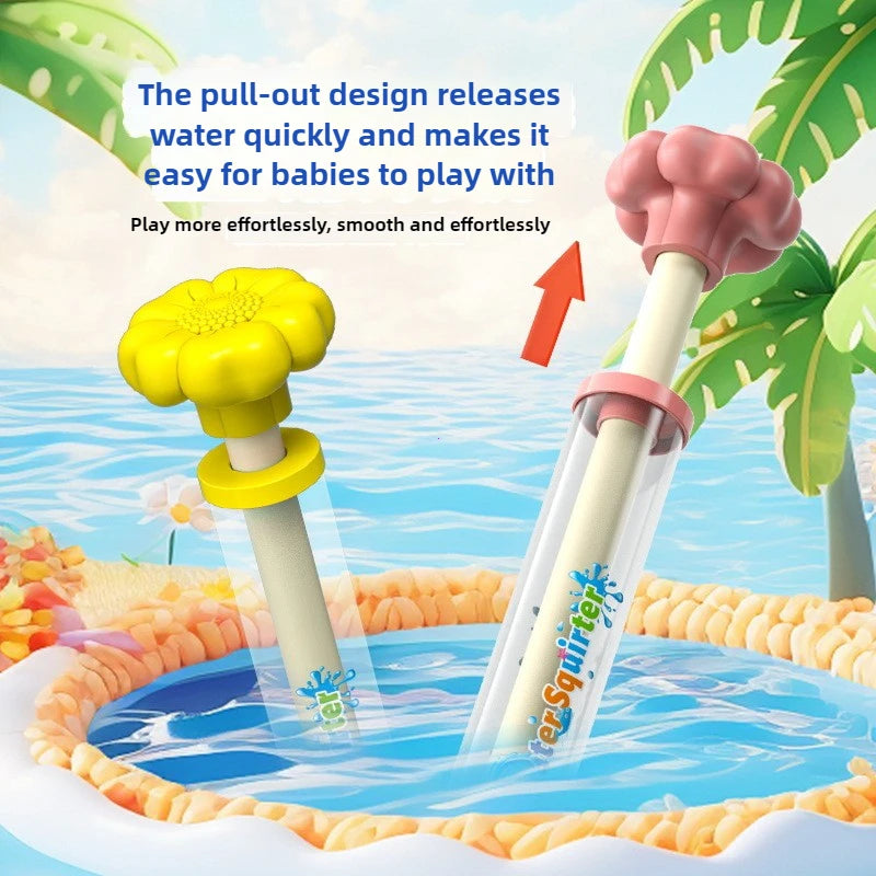 Pistola ad Acqua per Bambini a Forma di Fuochi d'Artificio – Giocattolo Estivo per Mare, Piscina e Giardino +6 Anni