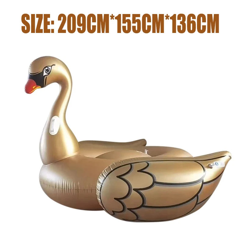 Galleggiante Gonfiabile Fantasia per Piscina – Unicorno, Fenicottero, Cigno e Altri Designs