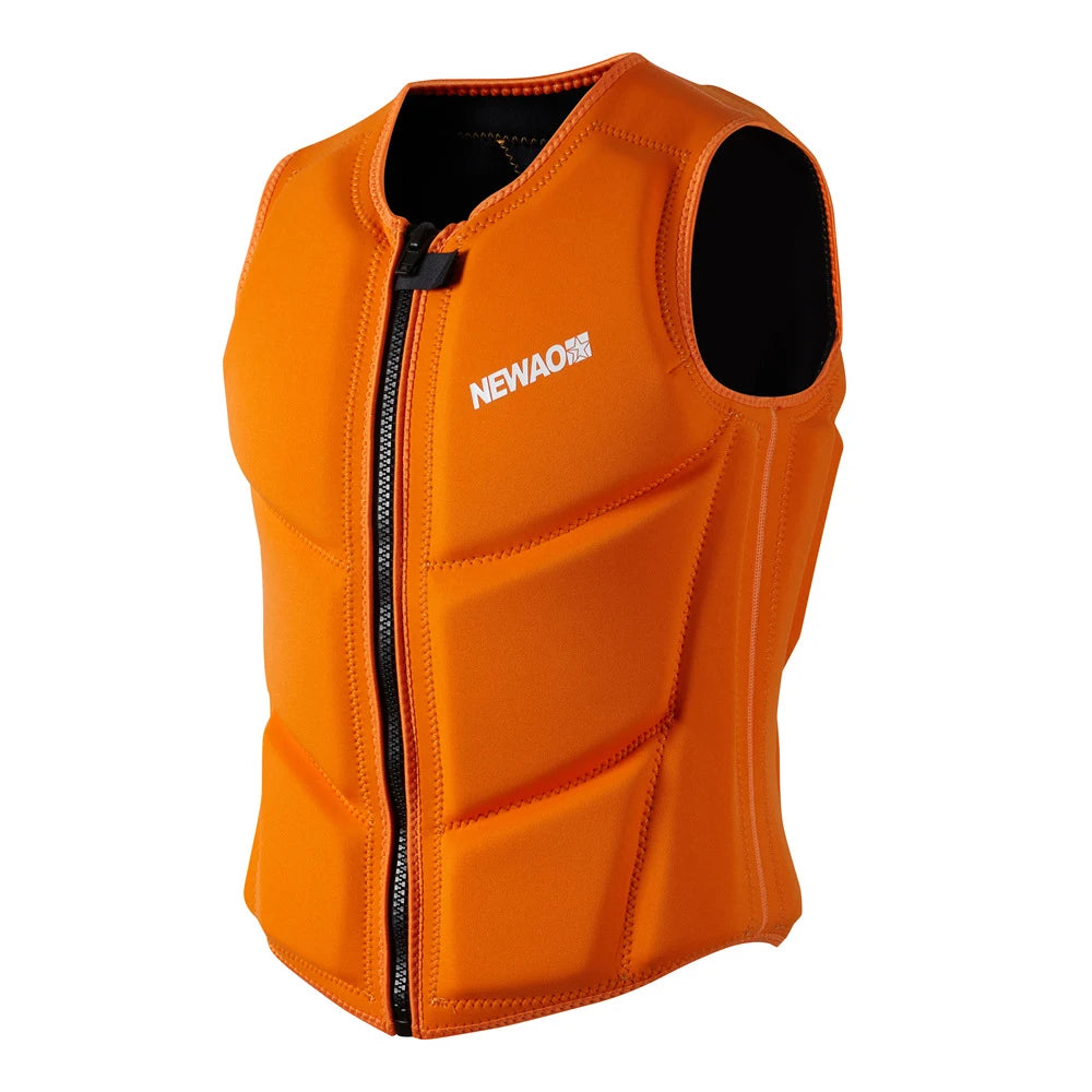 Giubbotto di Salvataggio Impact Vest in Neoprene per Wakesurf – Approvato CE, Unisex, S-3XL