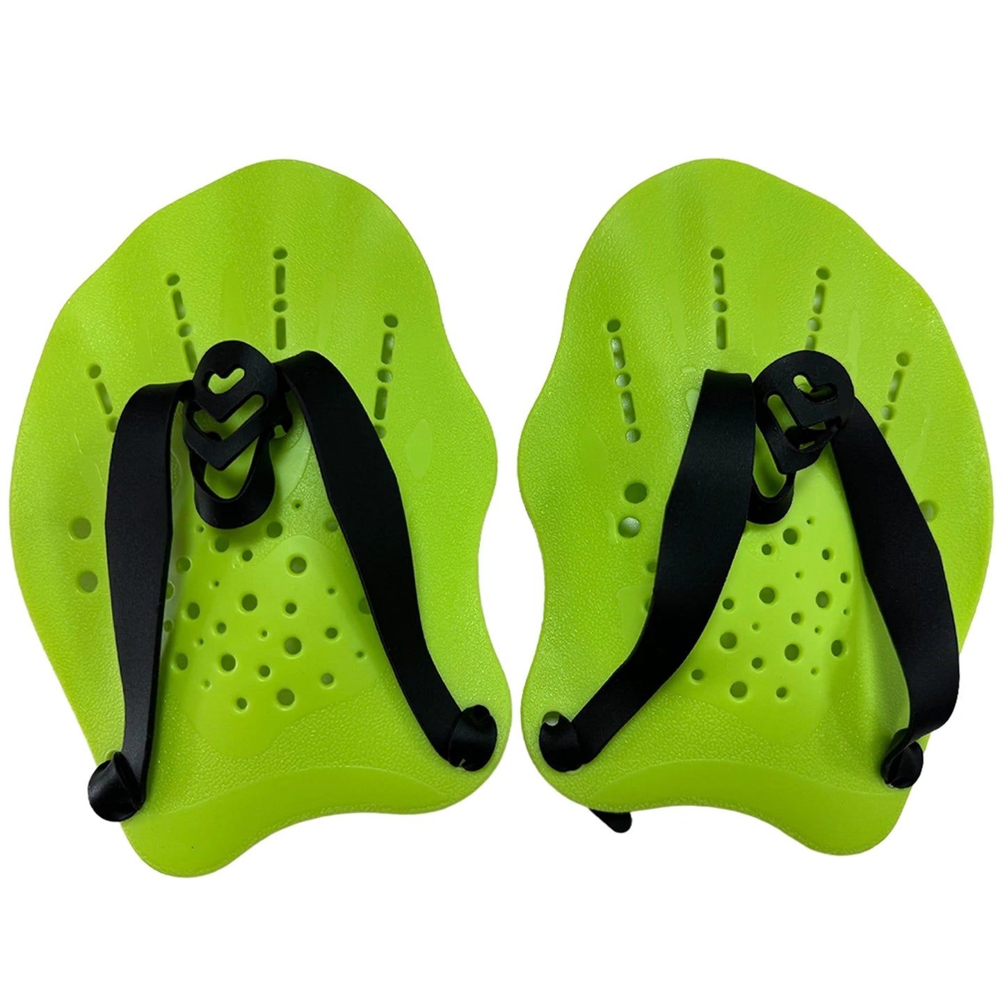 Pinne da Mano per Nuoto – Silicone con Cinghie Regolabili, 8 Colori