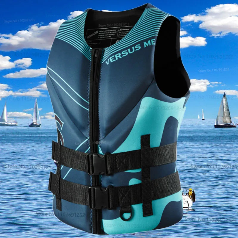 Giubbotto di Salvataggio in Neoprene per Adulti – Unisex, Super Galleggiabilità, Kayak Surf Rafting