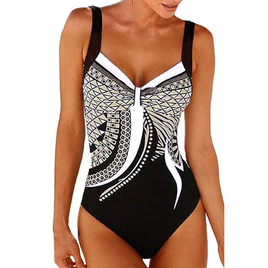 Costume Intero Donna Fantasia a Rombi Multicolore